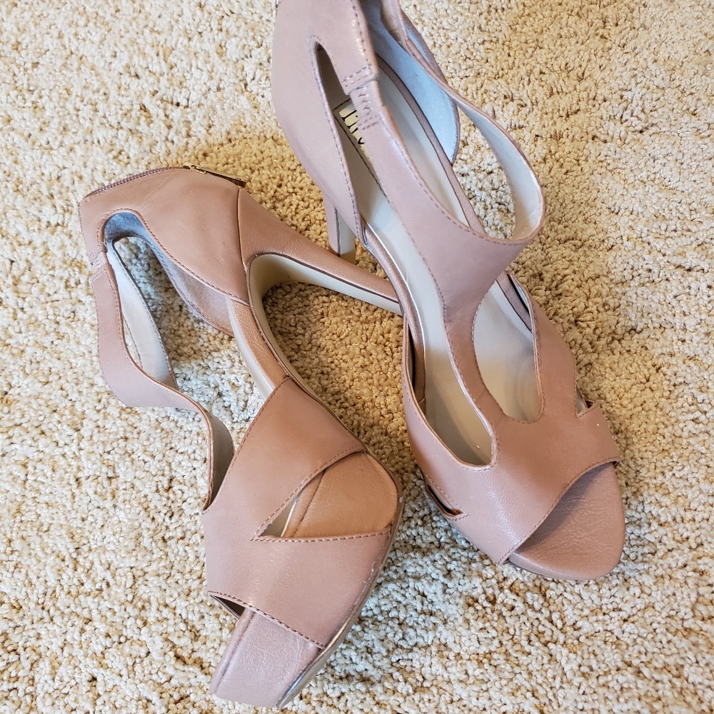INC Size 8 Nude Stilettos